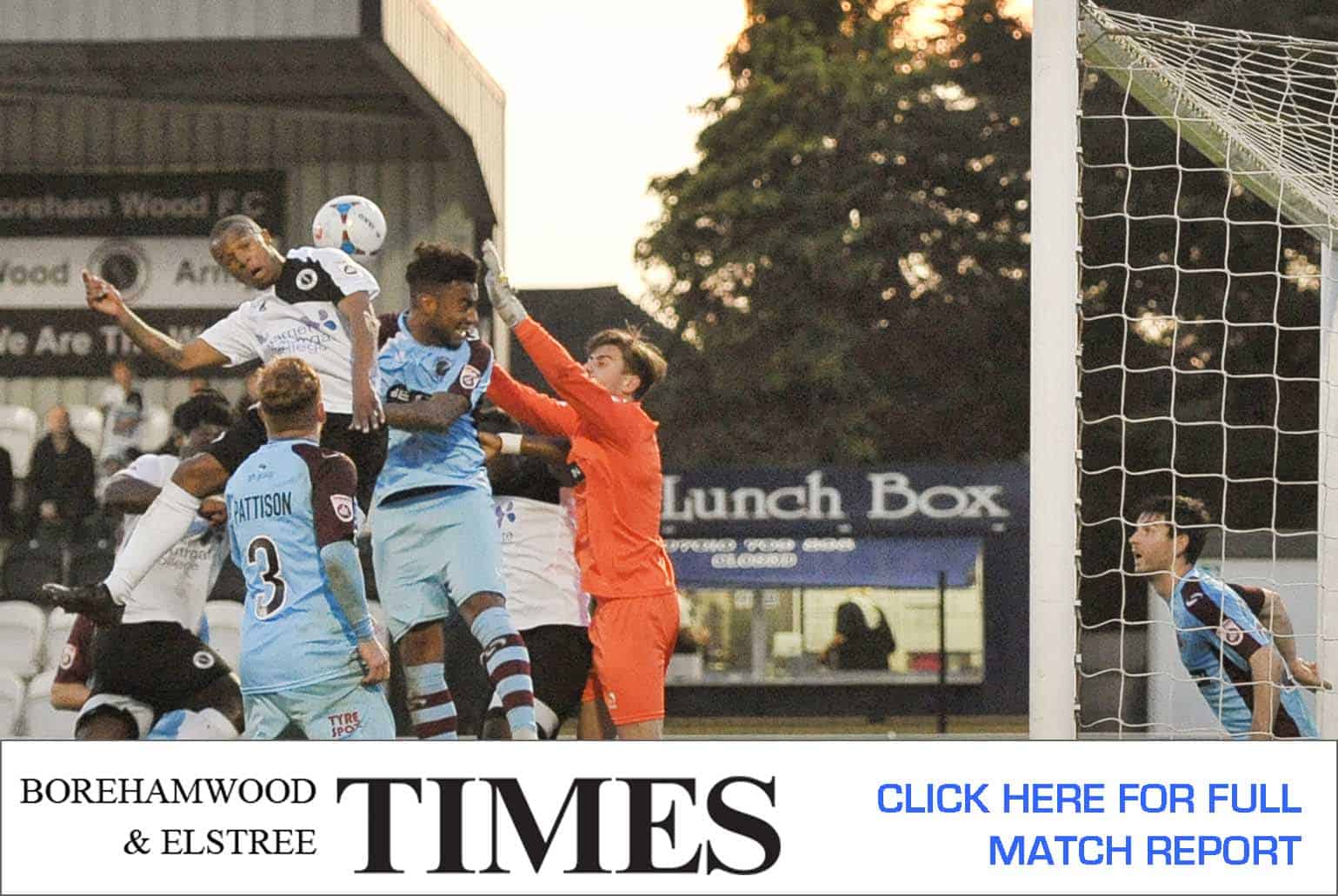 MATCH REPORT: BOREHAM WOOD VS GATESHEAD