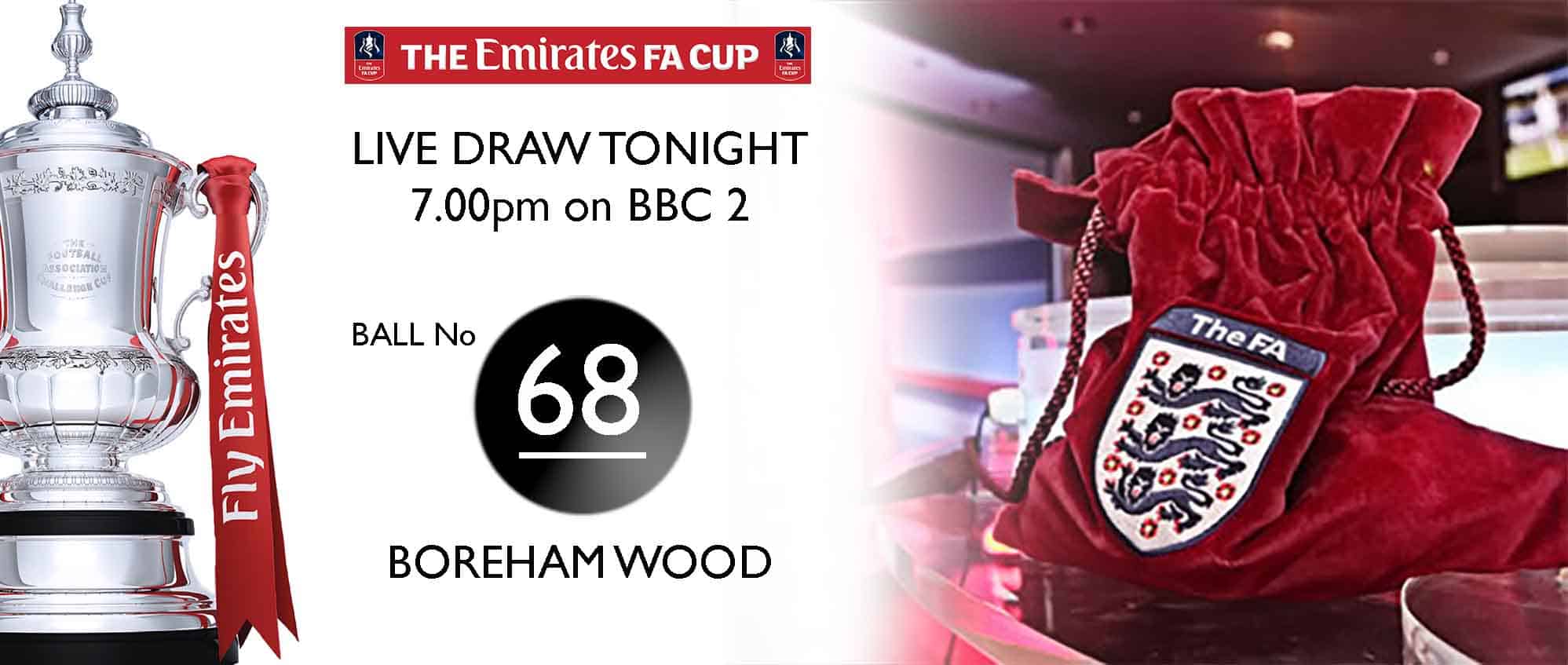 THE FA EMIRATES CUP DRAW LIVE