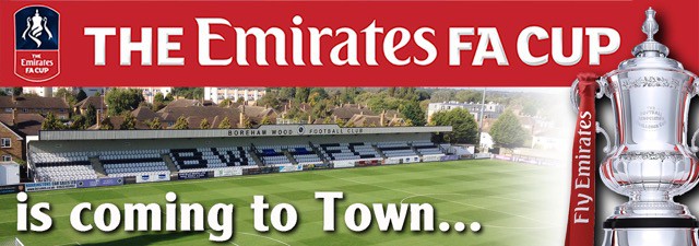 THE FA CUP IS COMING TO TOWN