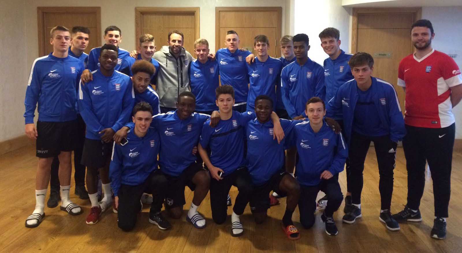 ENGLAND CALL UPS AND A NATIONAL CUP WIN