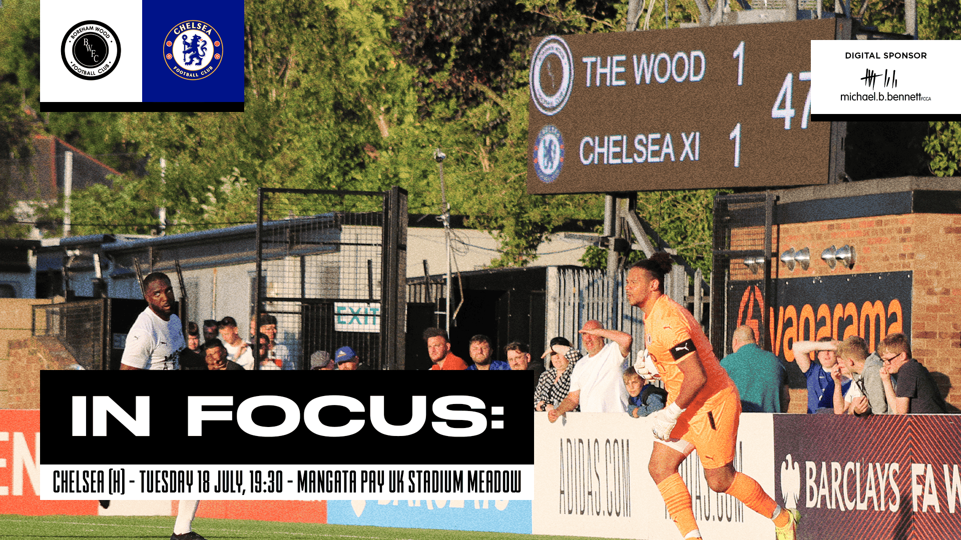 IN FOCUS: CHELSEA XI (H)