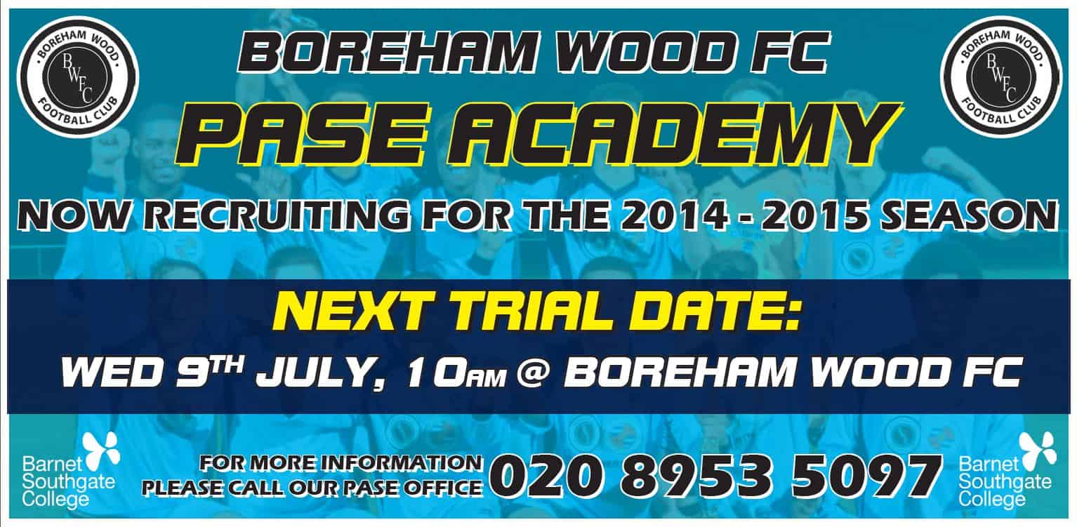 TRIAL WITH US AND RECEIVE A ‘FREE’ ARSENAL TICKET