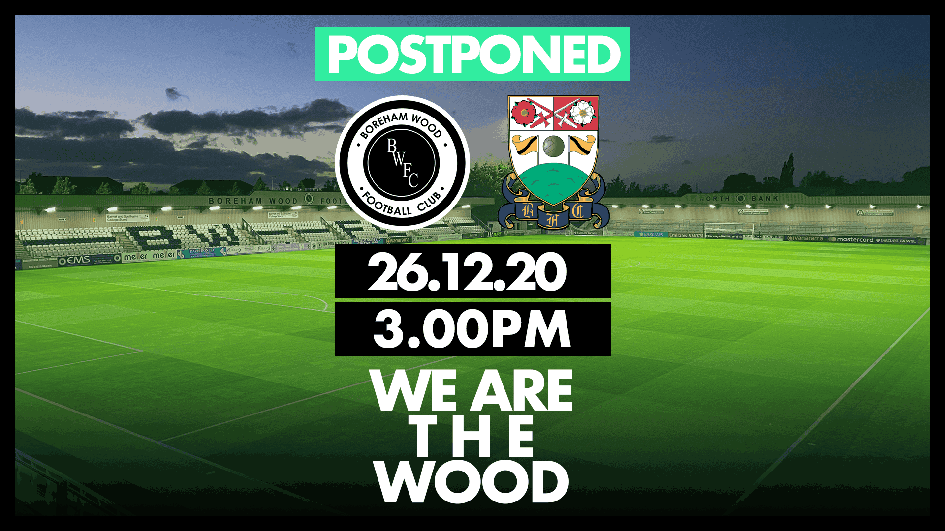 ANOTHER FESTIVE FIXTURES FALLS FOUL TO COVID