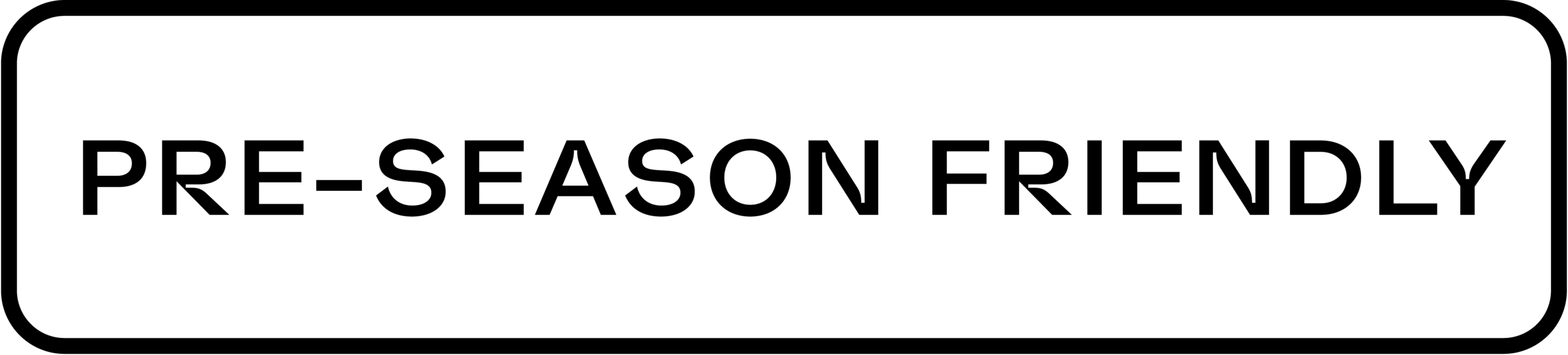 Pre-Season Friendly