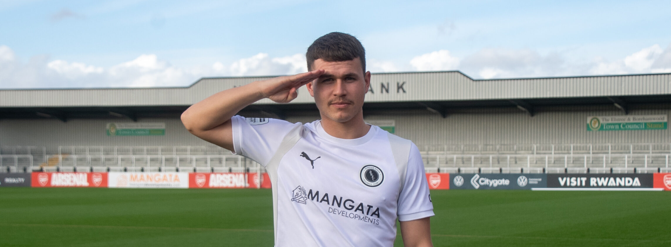 Here to stay: Brunt signs permanently for a club record fee!