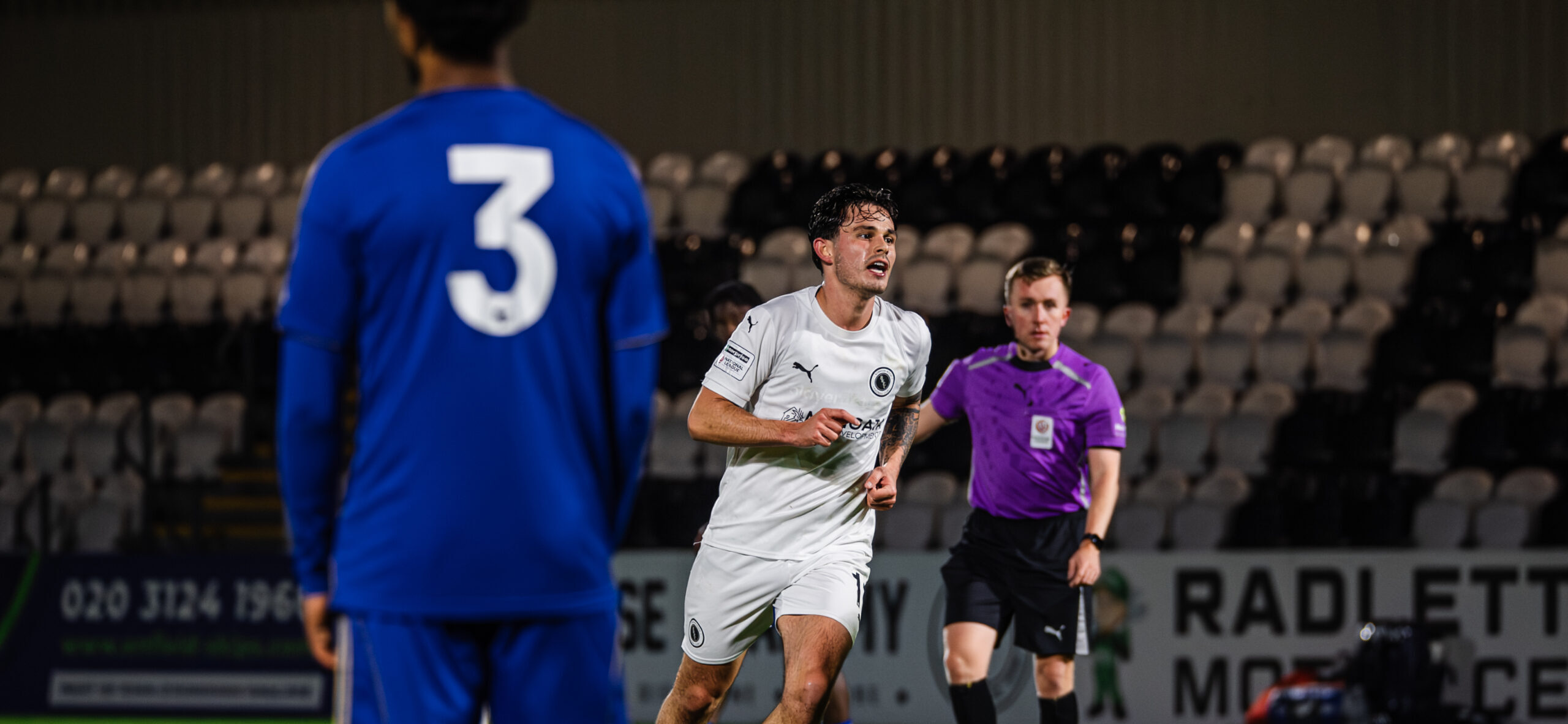 Jon Benton departs the Wood